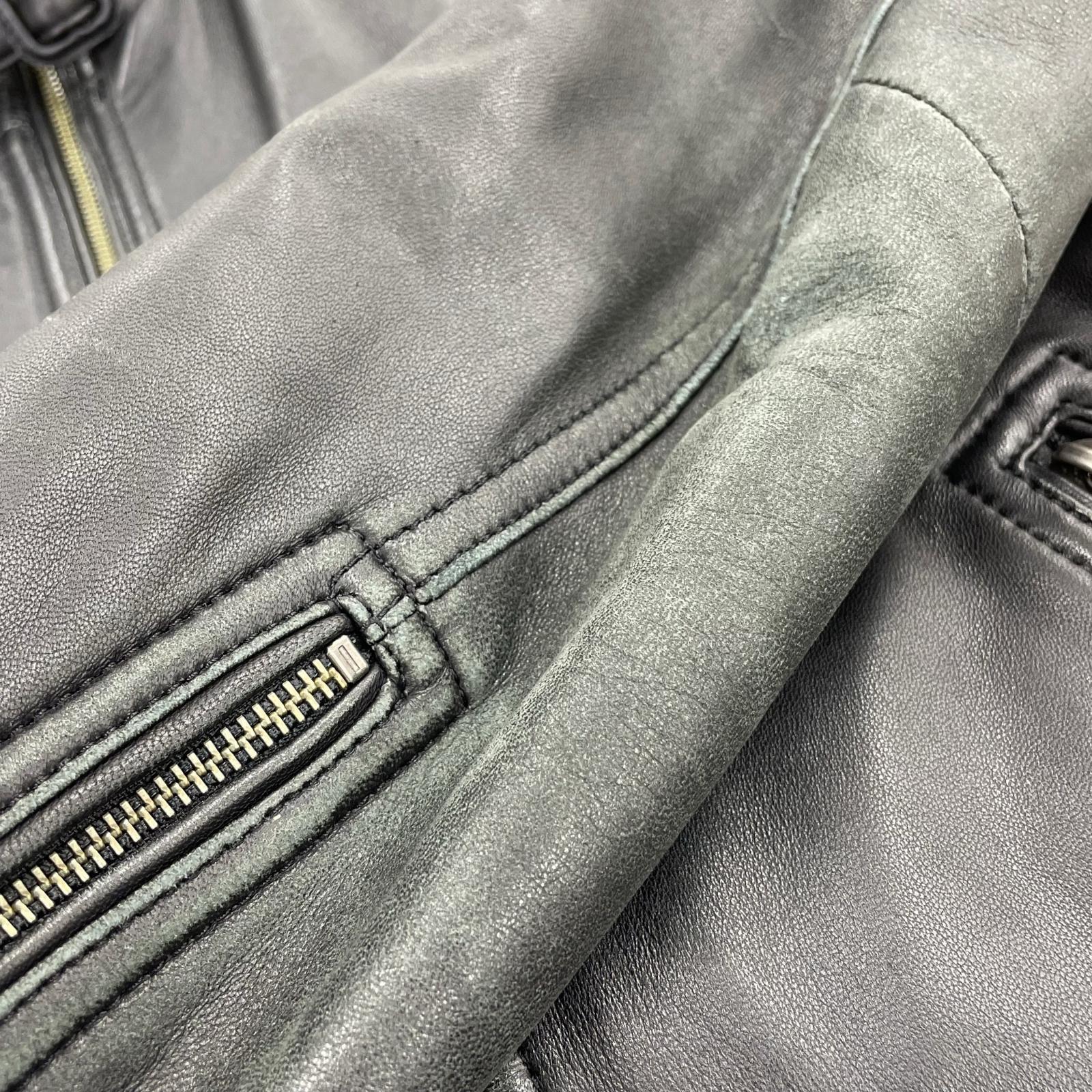 ジャケット BURBERRY BLACK LABEL シングルライダースジャケット L ブラック L ブラック