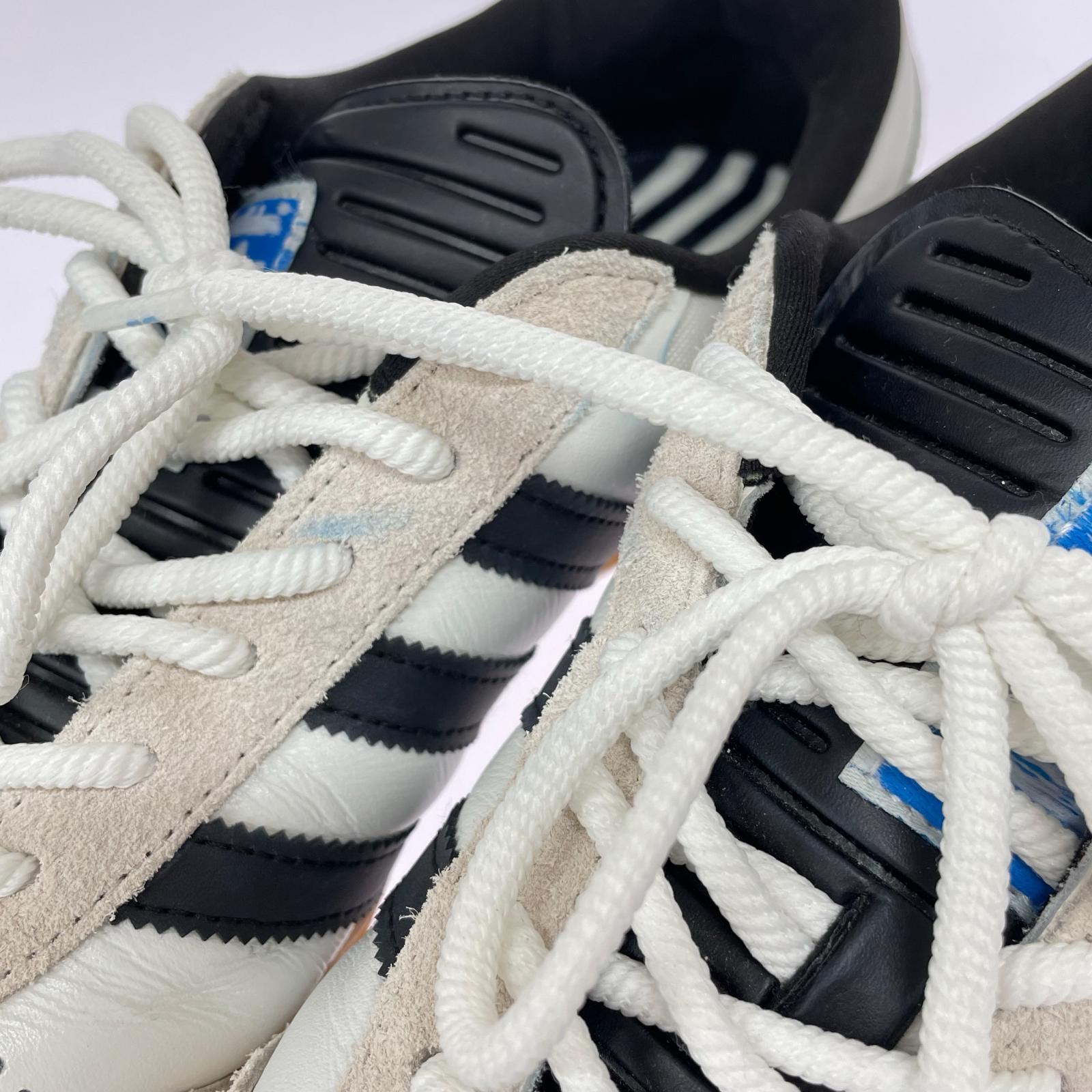 その他靴 Bad Bunny Gazelle Indoor "Core White/Core Black/Gum" 28.5cm 28.5cm (US10 1/2 UK10 EU47)