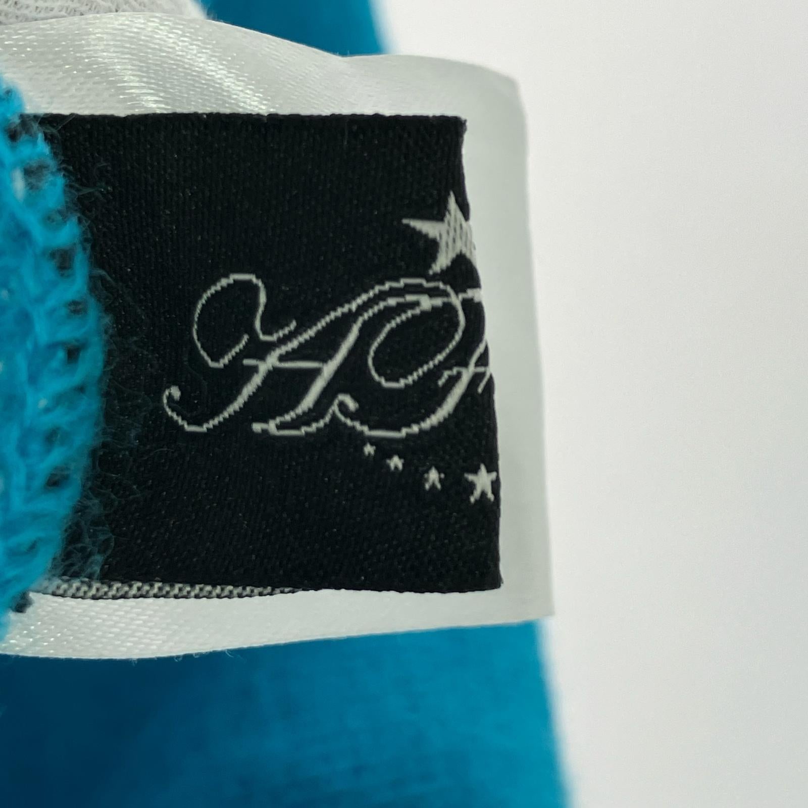 ニットキャップ AFB STAR ニット BLU SIZE F ブルー