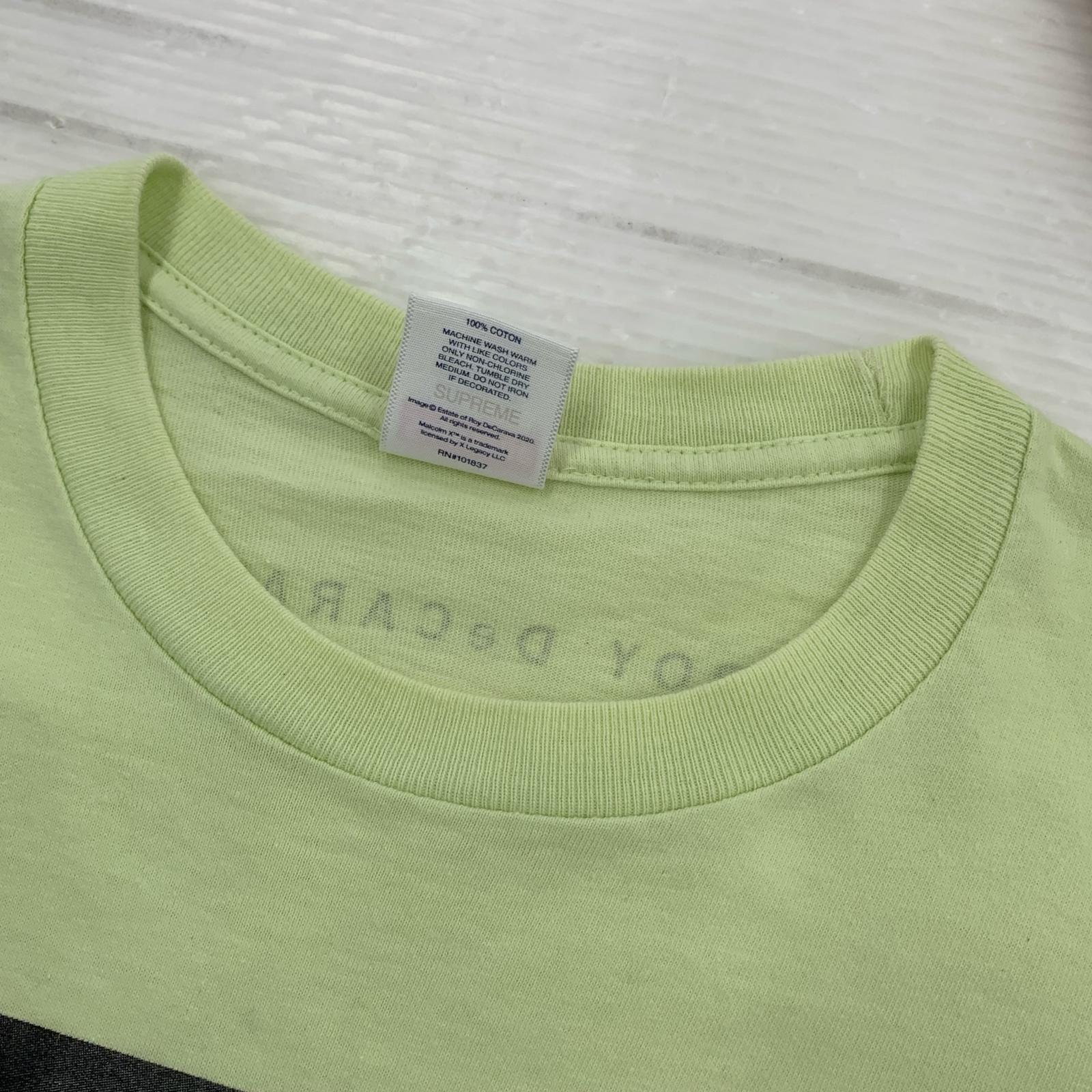 半袖Tシャツ Supreme×Roy DeCarava 22ss Malcom X Tee M イエロー M