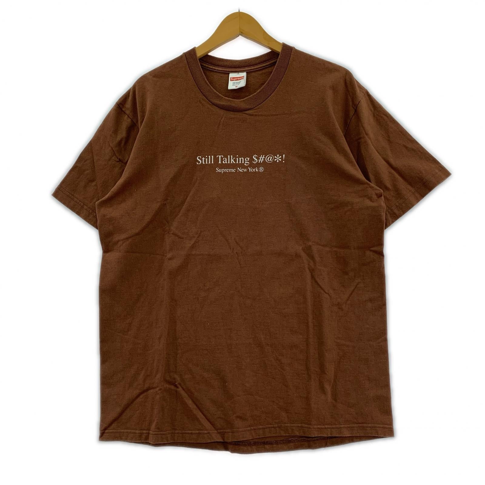 半袖Tシャツ Supreme 22ss Still Talking Tee M ブラウン M ブラウン