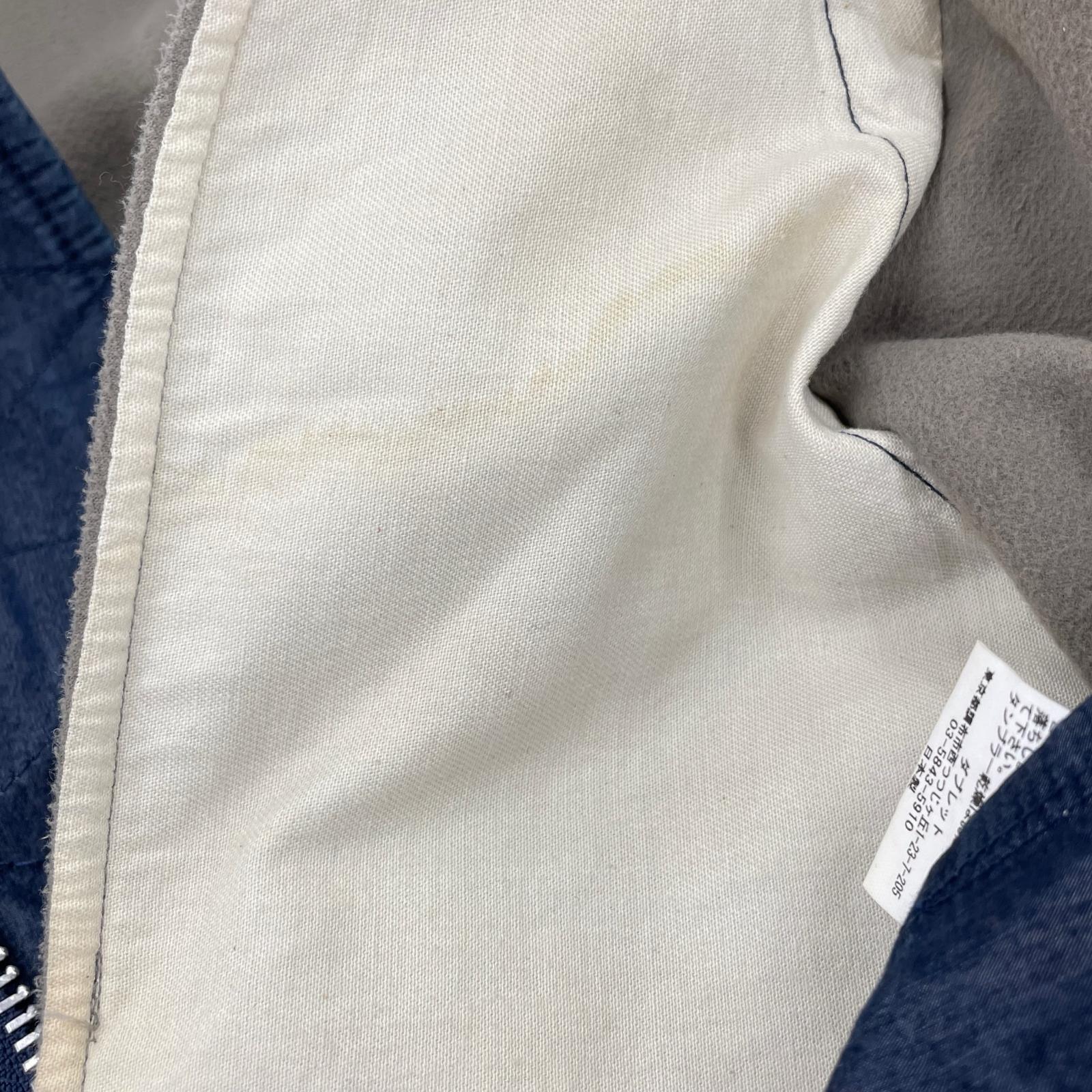 ジャケット doublet インディゴ デザインボンバージャケット S インディゴ S ネイビー