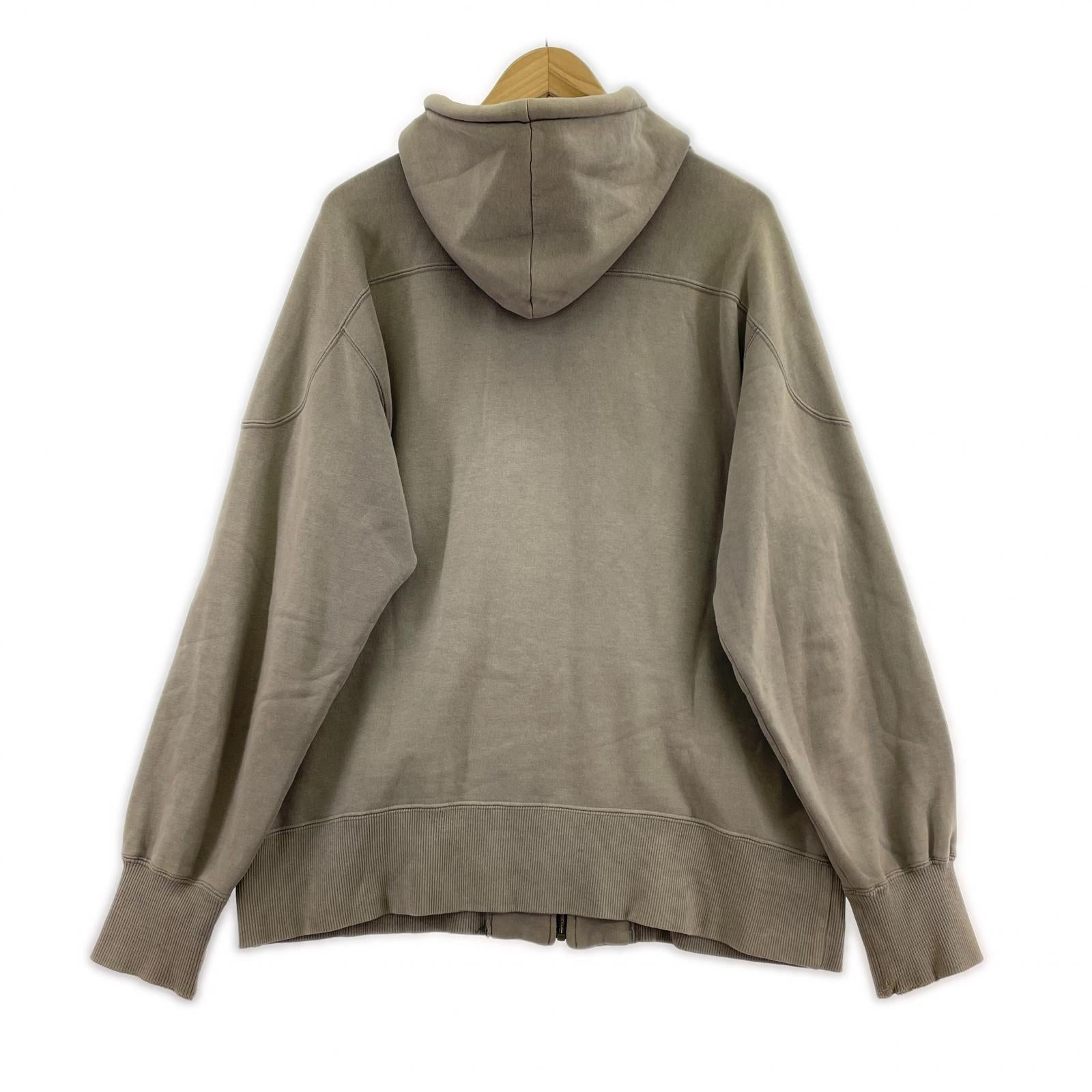 パーカー NEW WORLD ORDER N.W.O 97ss デザインジップパーカー グレー グレー