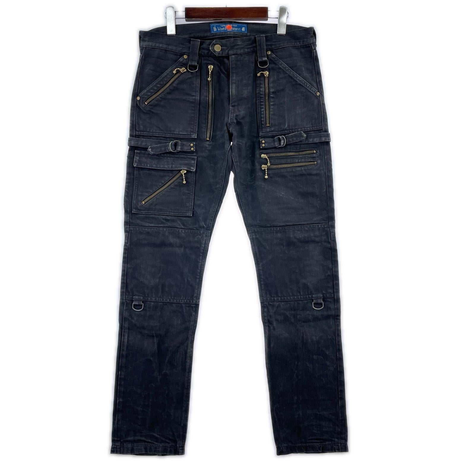 その他ボトムス black means パンツ 4 4 ブラック