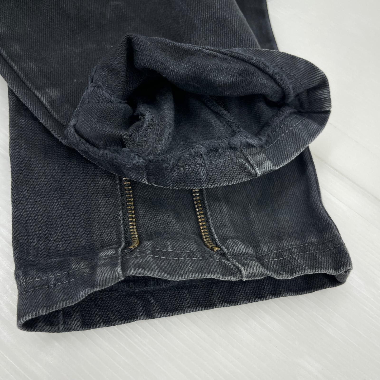 その他ボトムス black means パンツ 4 4 ブラック