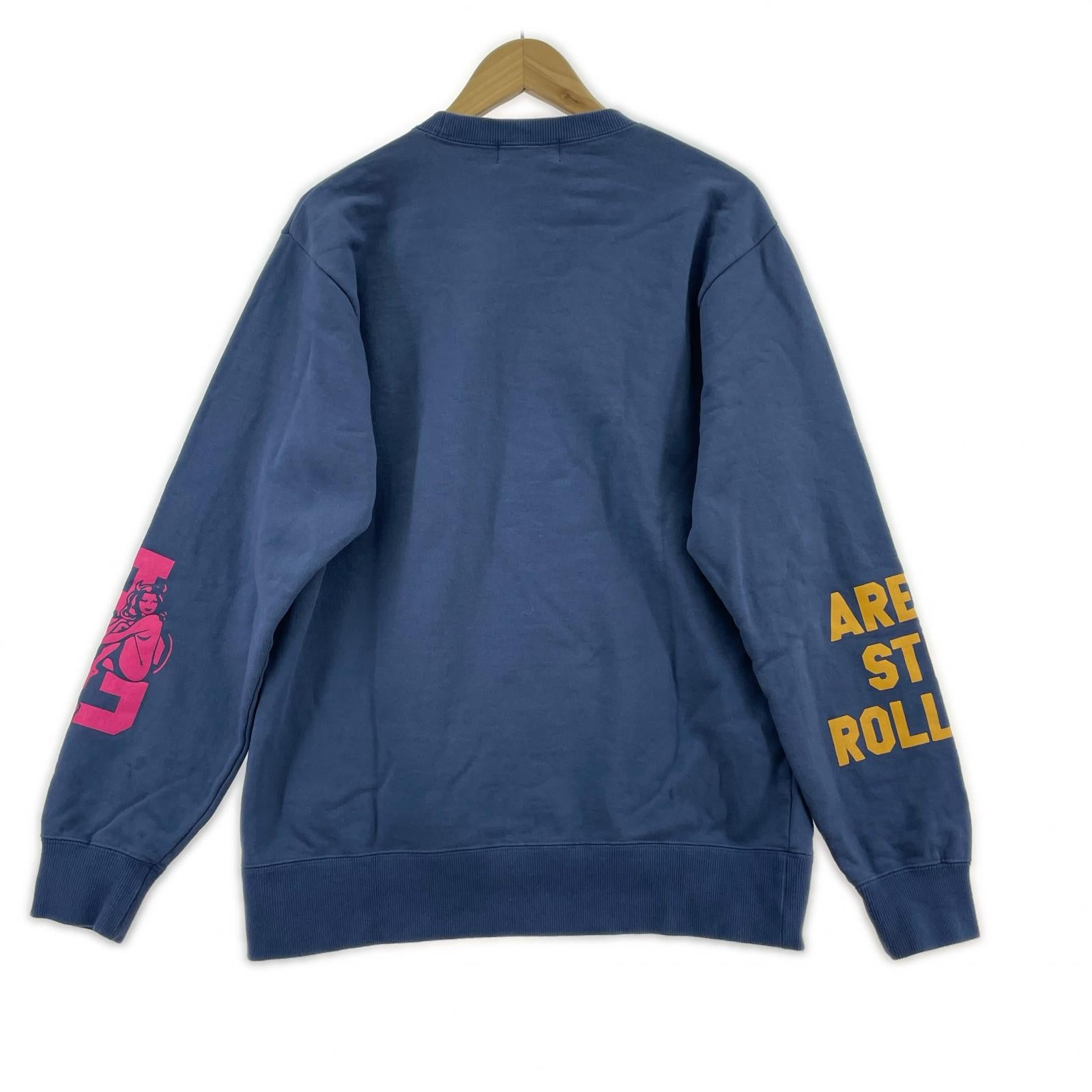 スウェット BLU M M ブルー
