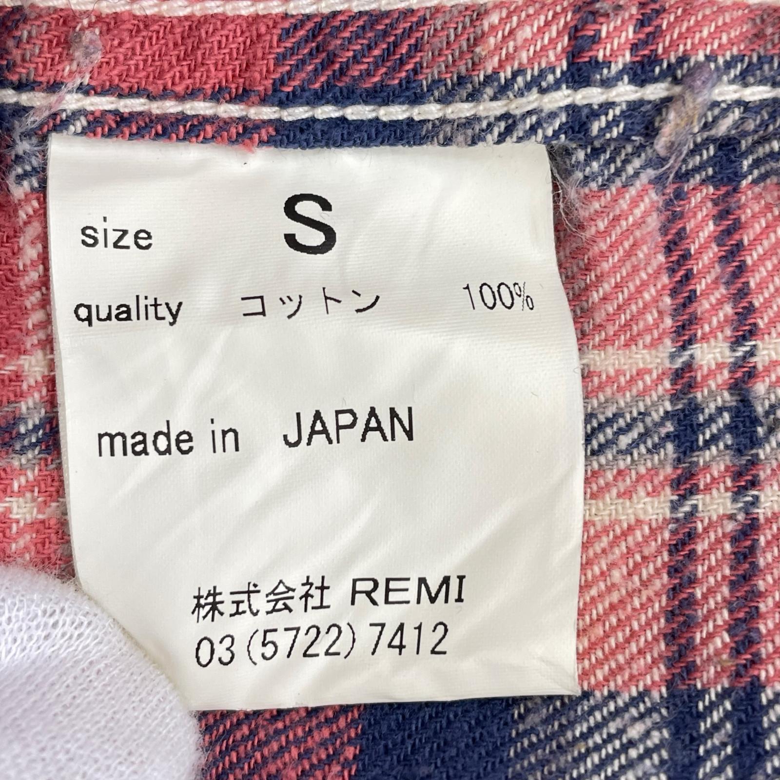 長袖シャツ L/Sチェックシャツ(S) S マルチカラー
