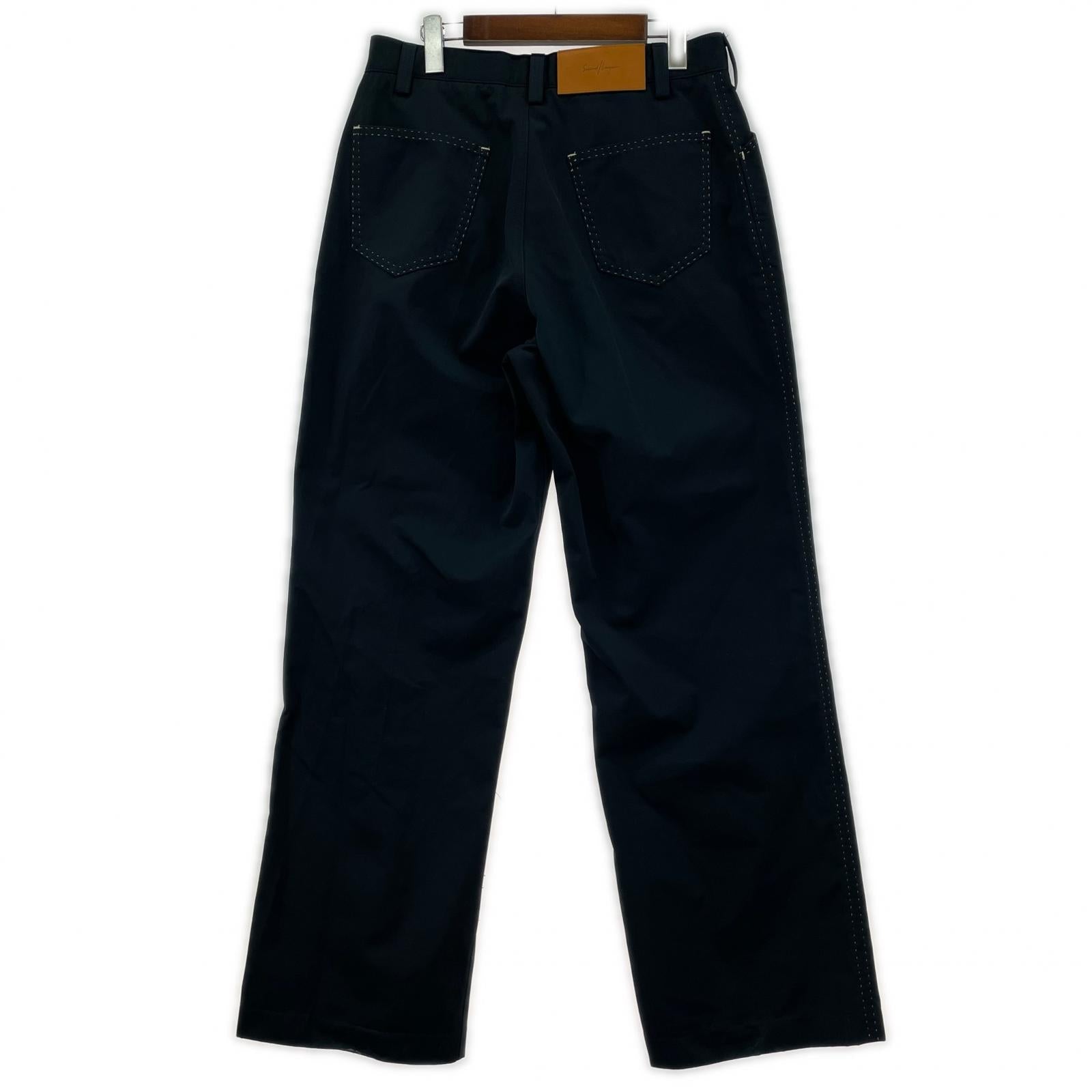パンツ second layer ANGEL TROUSER NAVY 46 46 ネイビー