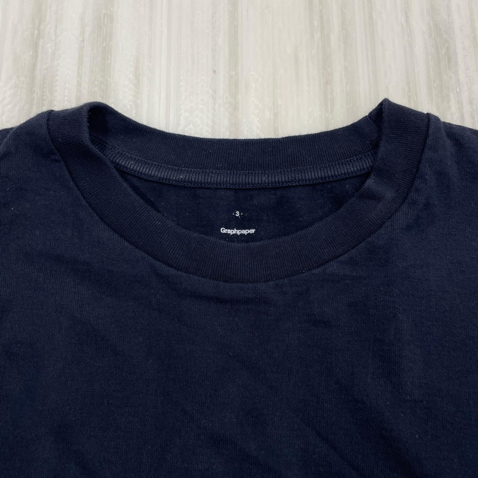 その他トップス graphpaper Tシャツ ネイビー SIZE 3 3 ネイビー