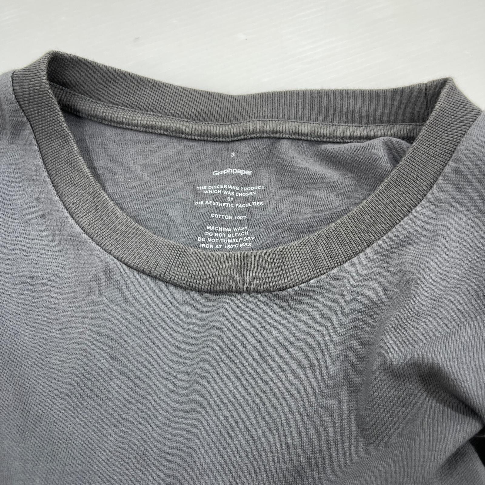 その他トップス graphpaper Tシャツ グレー SIZE 3 3 グレー