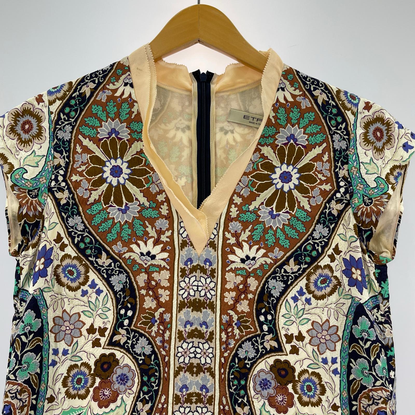 ワンピース ETRO 半袖ワンピース 38