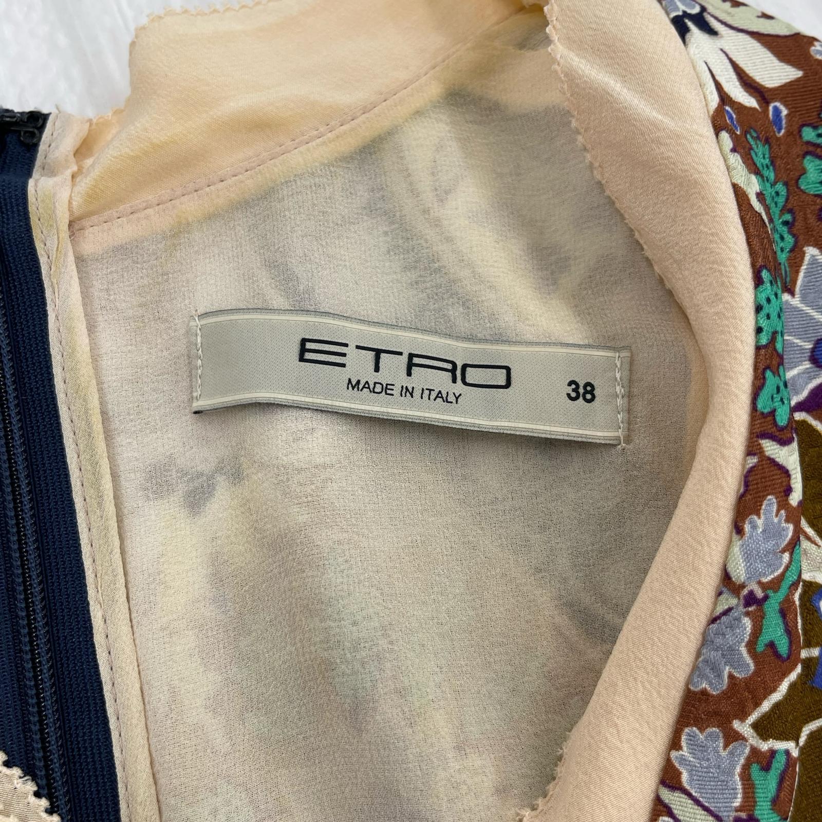 ワンピース ETRO 半袖ワンピース 38
