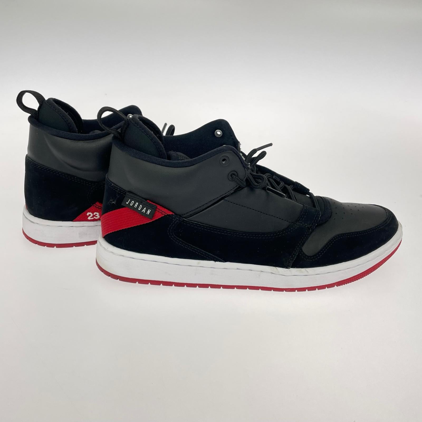 スニーカー JORDAN FADEAWAY BRED 黒赤 (28.0cm) 28cm (US10 UK9 1/2 EU46) ブラック