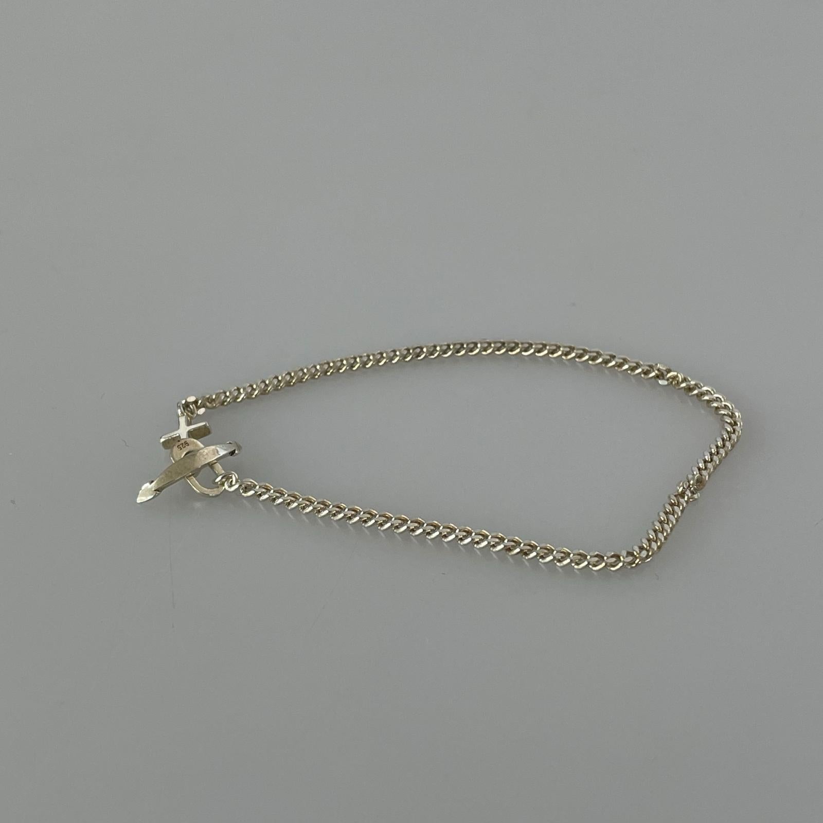 その他アクセサリー SASKIA DIEZ イカリ シルバーブレスレット シルバー