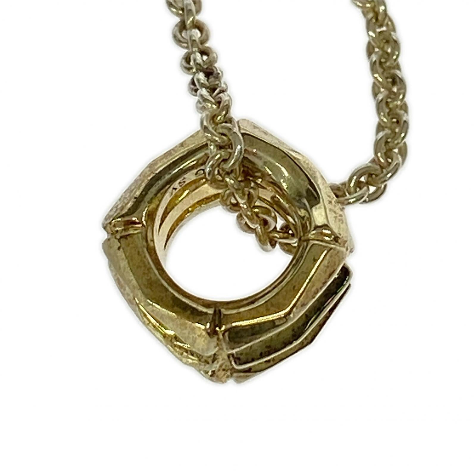 その他アクセサリー GARNI クロッケリー バンブー トリプル ペンダント