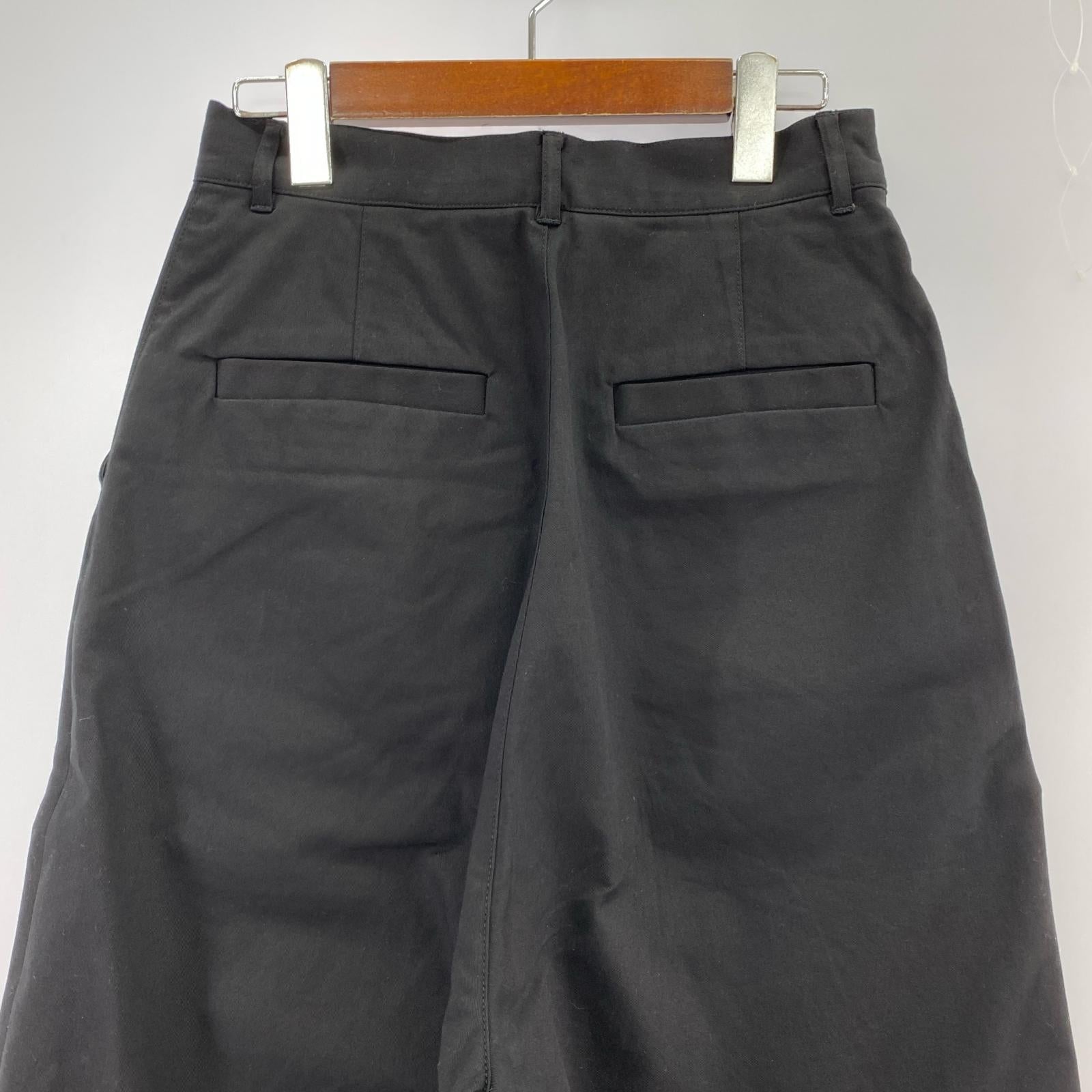パンツ ワイドルーズチノパンツ 黒 36 ブラック