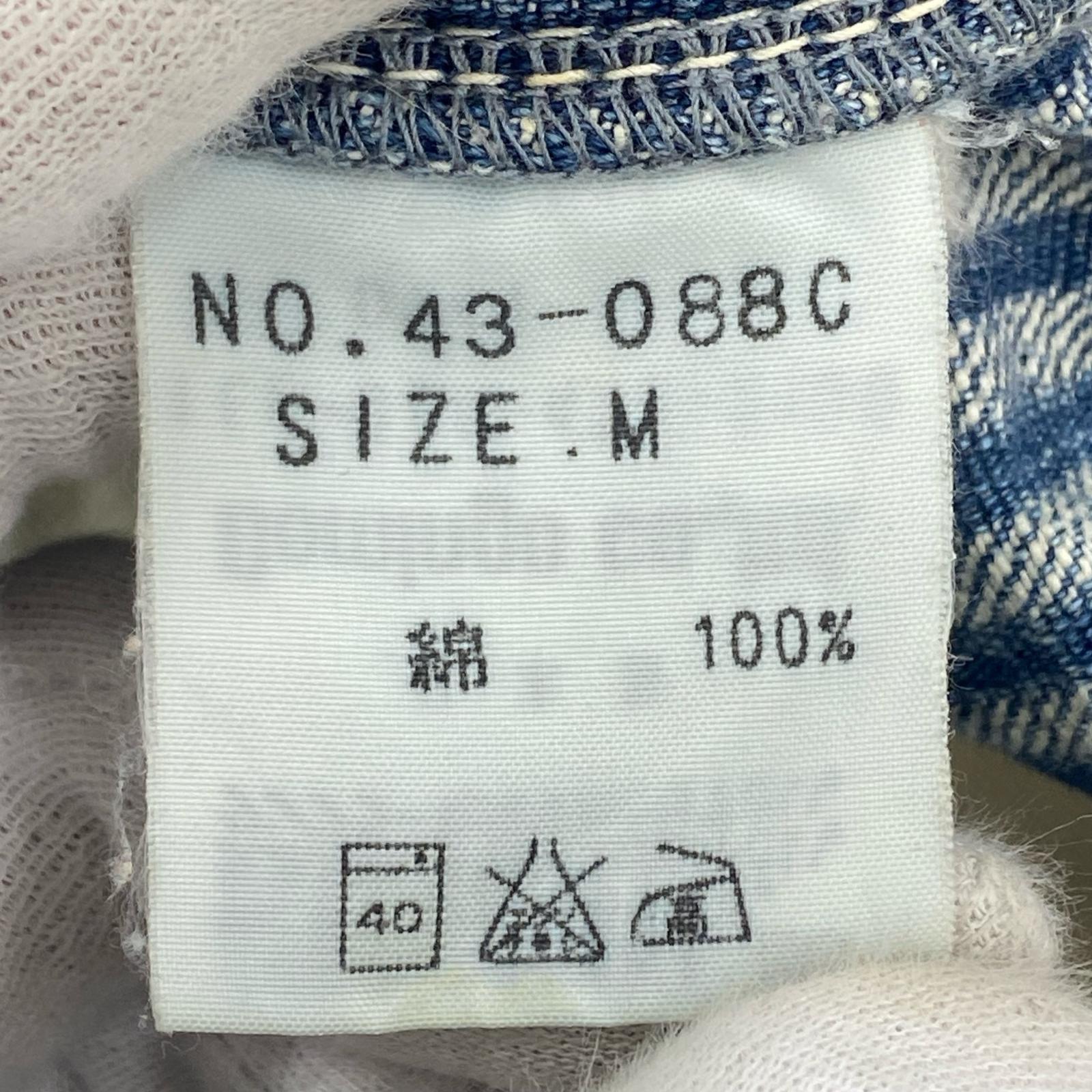 デニムパンツ インディゴ M M ブルー