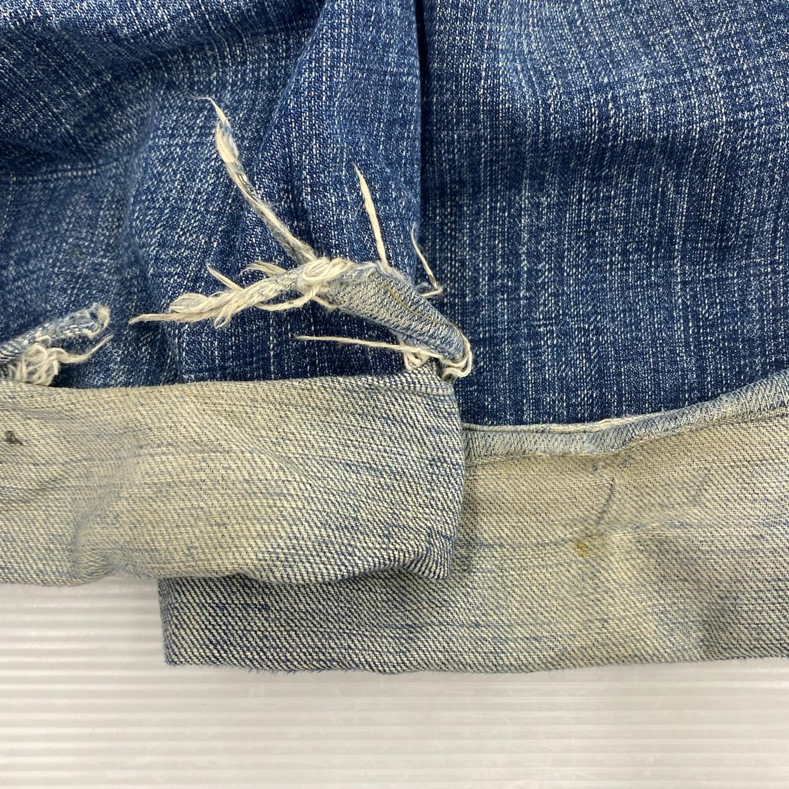 デニムパンツ ブルー M M ブルー