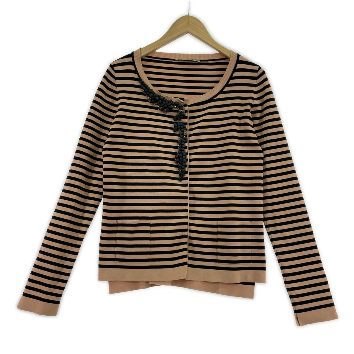 カーディガン ermanno scervino ボーダーカーディガン (46) 46