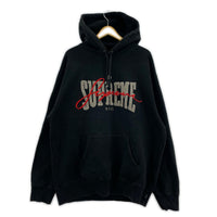パーカー Script Stripe Hooded Sweatshirt 茶(L) L ブラック
