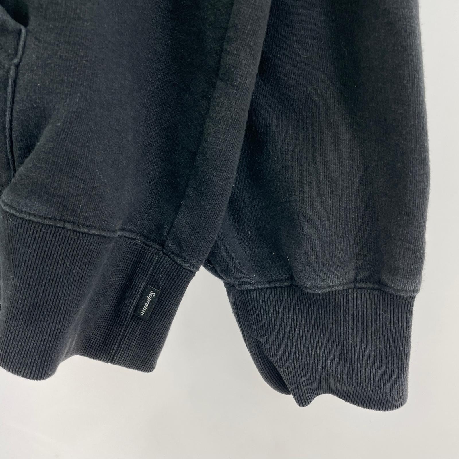 パーカー Script Stripe Hooded Sweatshirt 茶(L) L ブラック