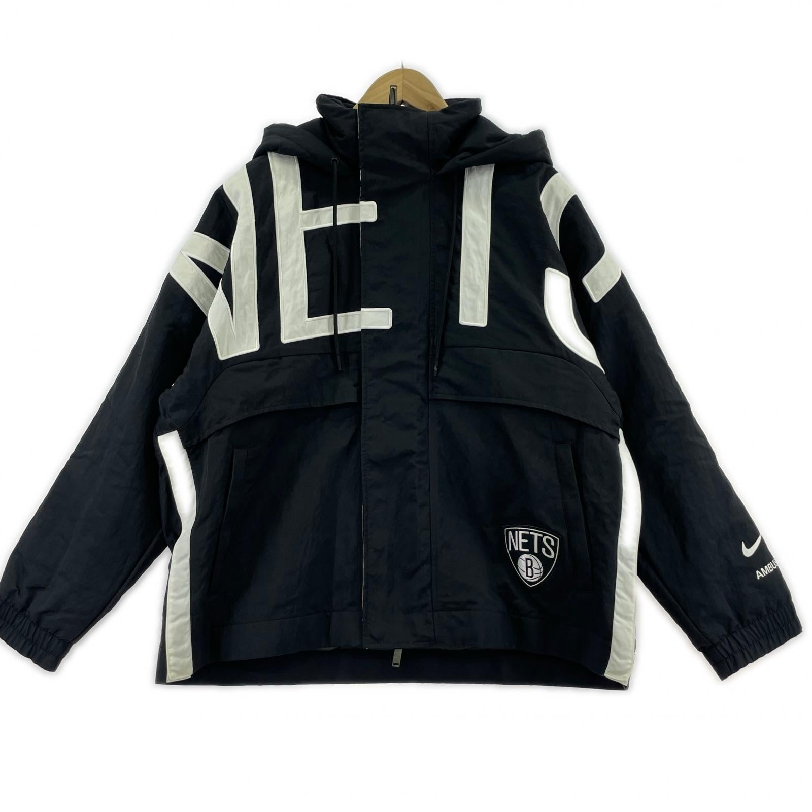 ジャケット × AMBUSH NBA COLLECTION NETS JACKET S ブラック
