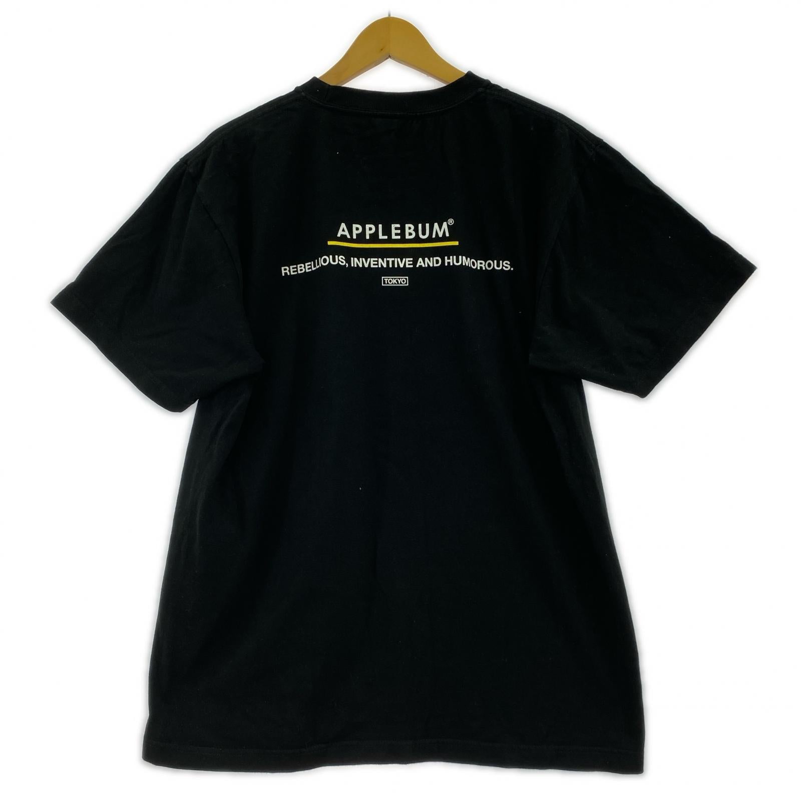 半袖Tシャツ APPLEBUM 浮世絵 L ブラック