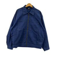 ブルゾン LQQK STUDIO MPJACKET 紺 (L) L ネイビー