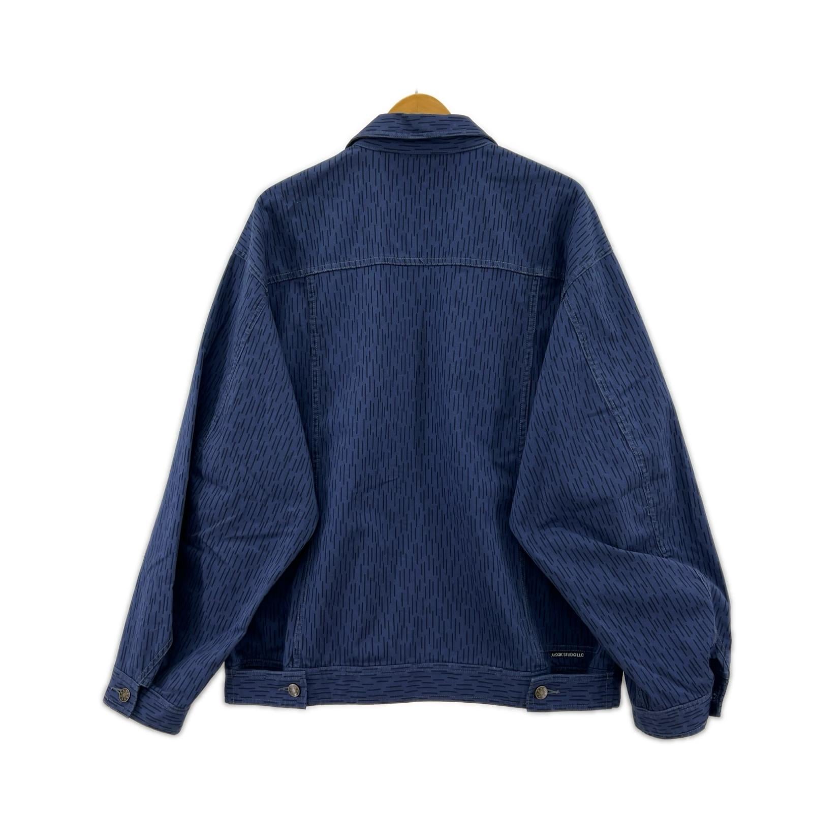 ブルゾン LQQK STUDIO MPJACKET 紺 (L) L ネイビー