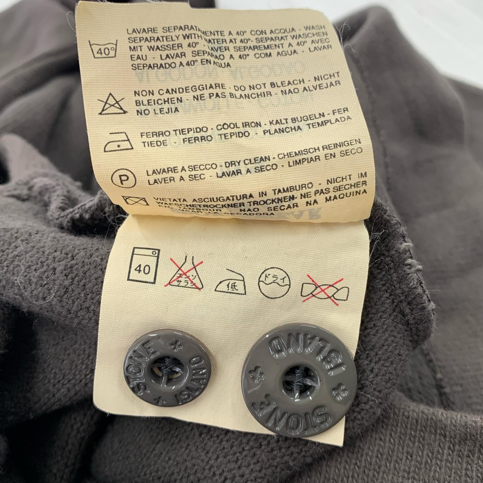 スウェット 99AW アシメボタン襟付きスウェット (S) 茶 S ブラウン