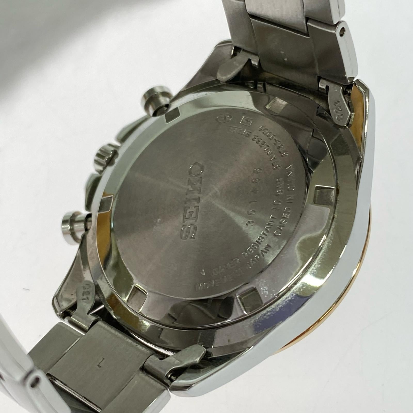 腕時計 スピリット クロノグラフ アナログ クォーツ ステンレス シルバー