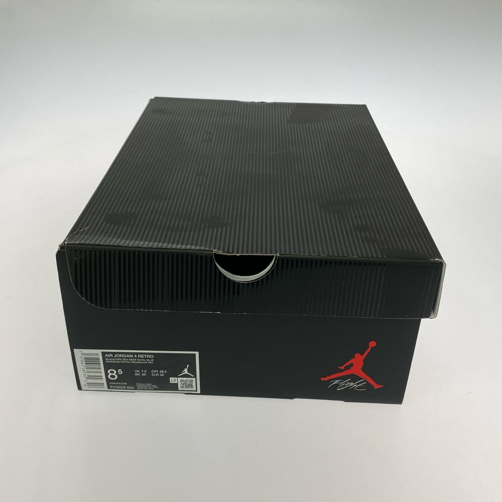 スニーカー AIR JORDAN 4 RARE AIR BLACK/26.5cm 26.5cm (US8 1/2 UK8 EU43) ブラック