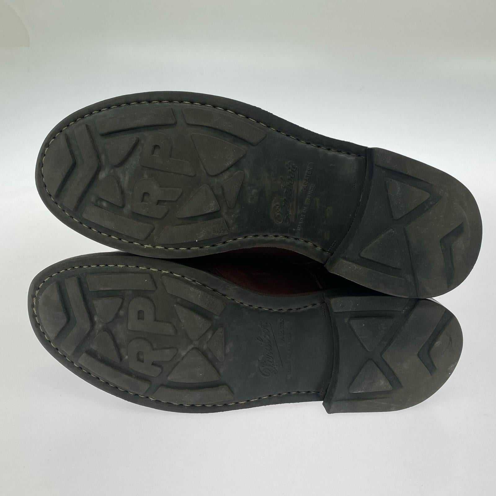 シューズ Paraboot SHIPS 別注 シャンボード Uチップレザーシューズ ブラウン ブラウン
