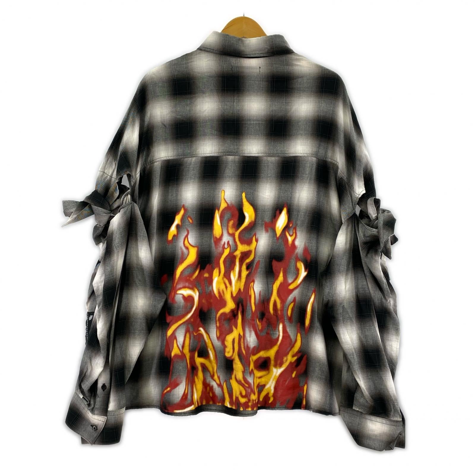 長袖シャツ TENDER PERSON MUSUBI SHIRTS GB-TO-4206 黒 (4) 4 ブラック