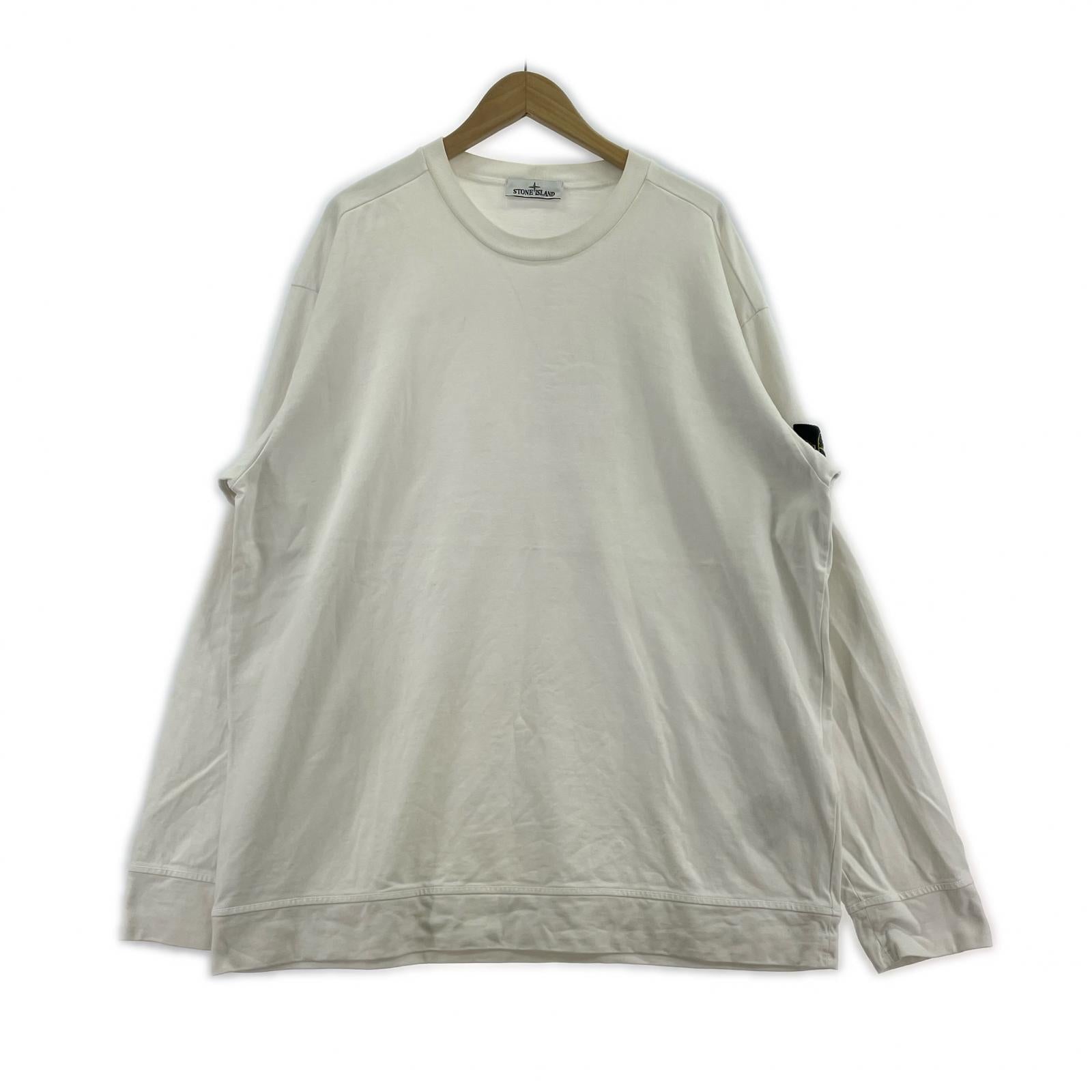 長袖Tシャツ STONE ISLAND L/S Tee ホワイト