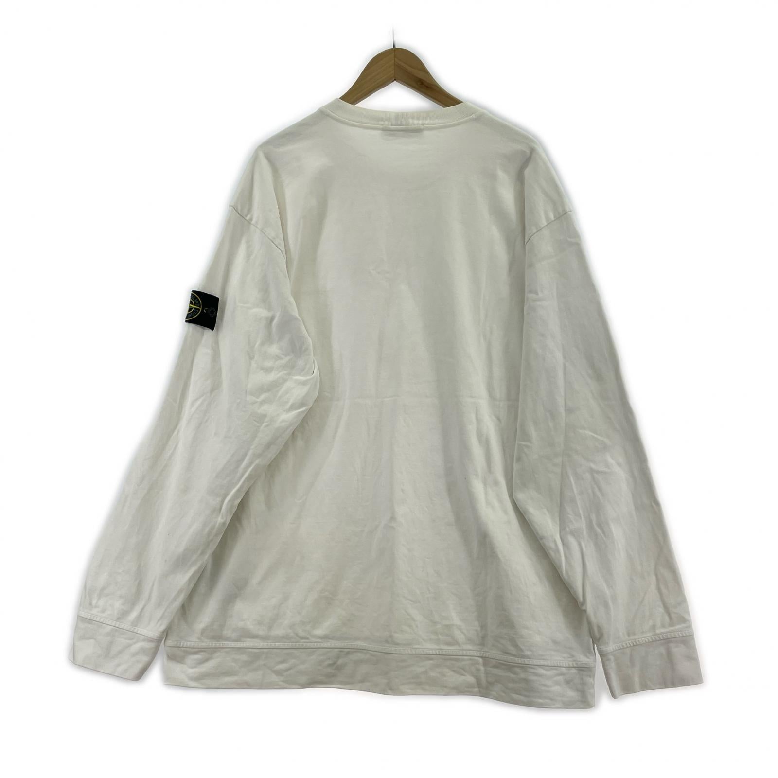 長袖Tシャツ STONE ISLAND L/S Tee ホワイト