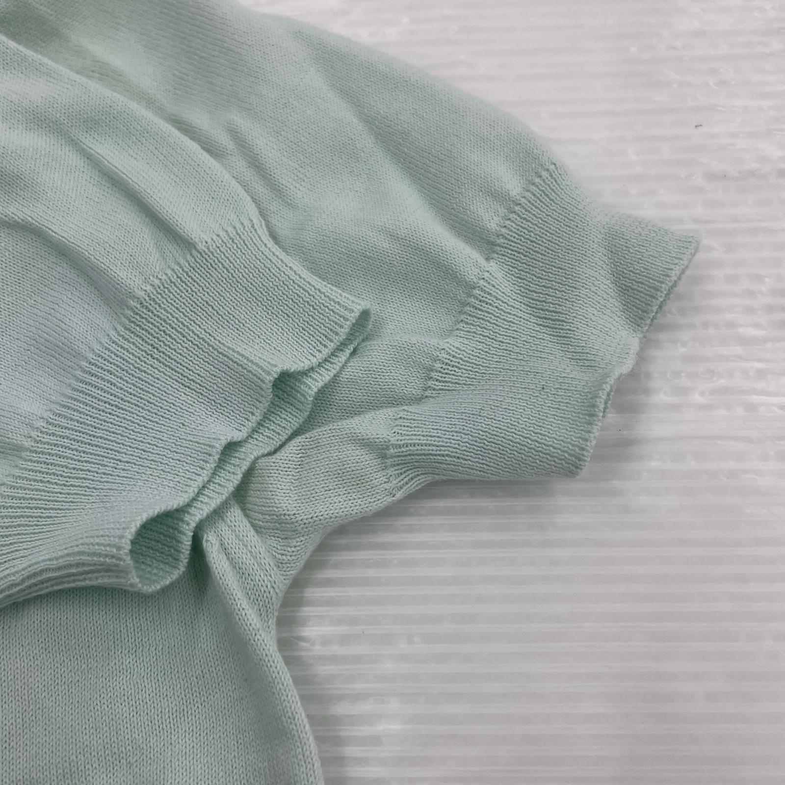 半袖Tシャツ 19SS 水色 薄手 ニット ステッチ