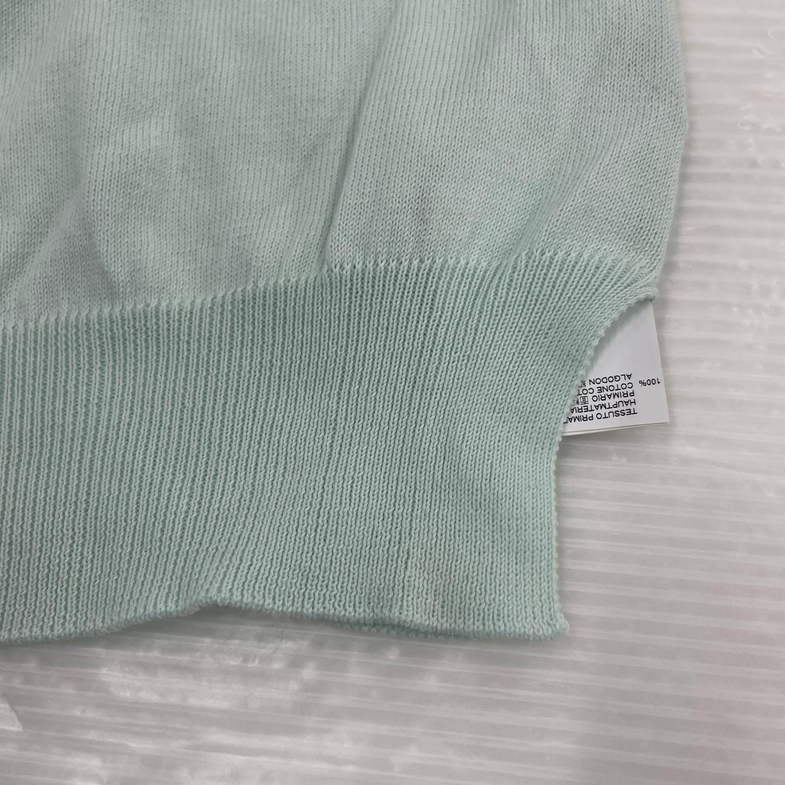 半袖Tシャツ 19SS 水色 薄手 ニット ステッチ