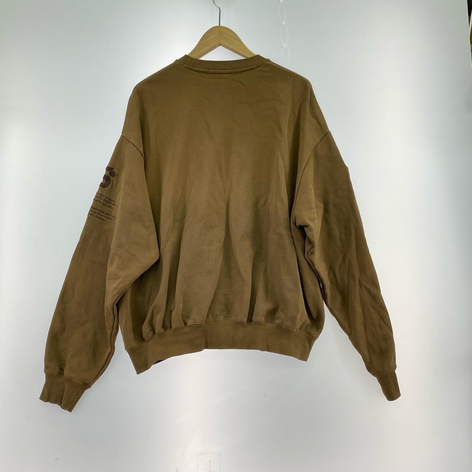 スウェット DOUBLE STANDARD CLOTHING トレーナー フリー ブラウン