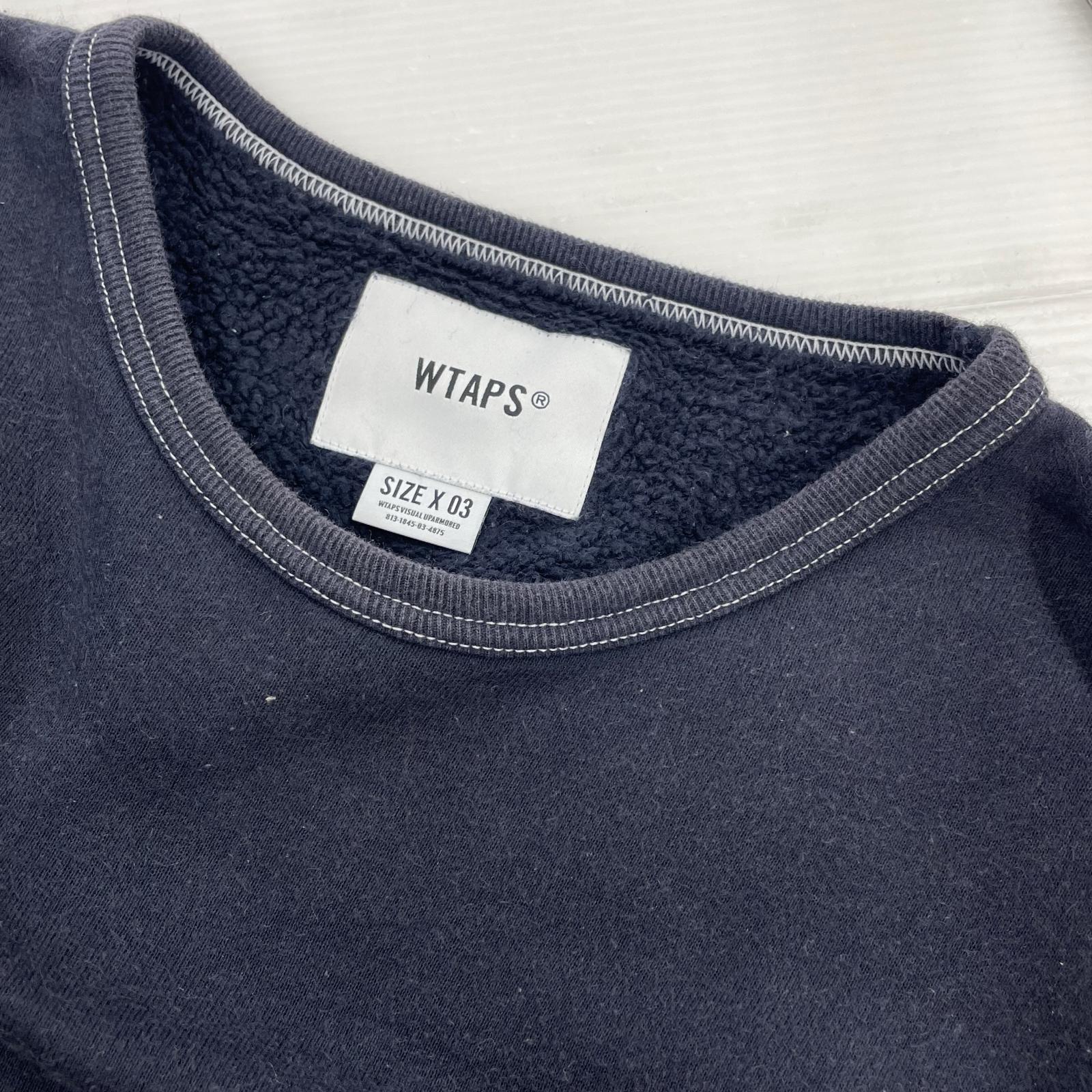 スウェット ACADEMY CREW NECK 黒 (3) ブラック