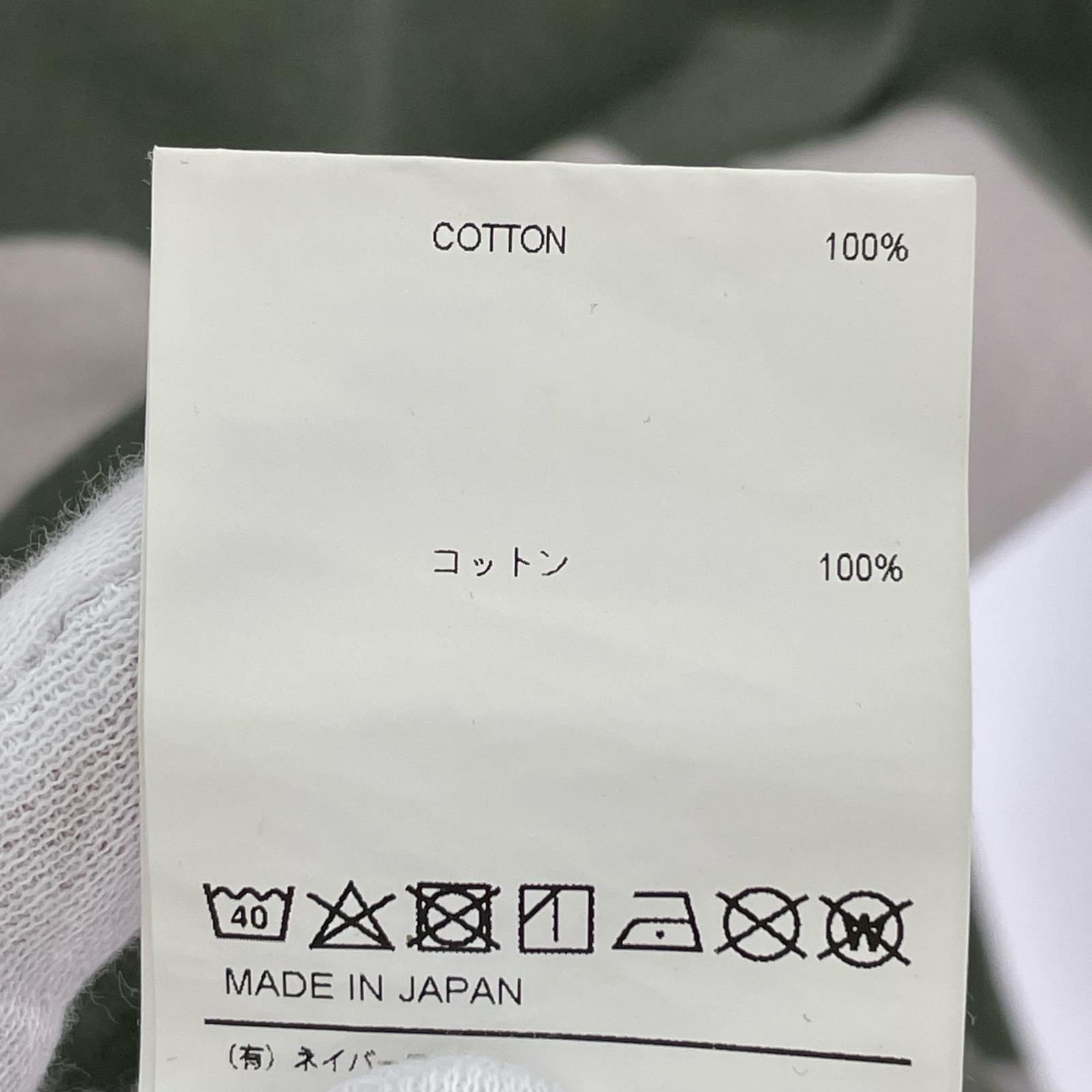 長袖Tシャツ 22SS ボーダーTee 緑 (3)