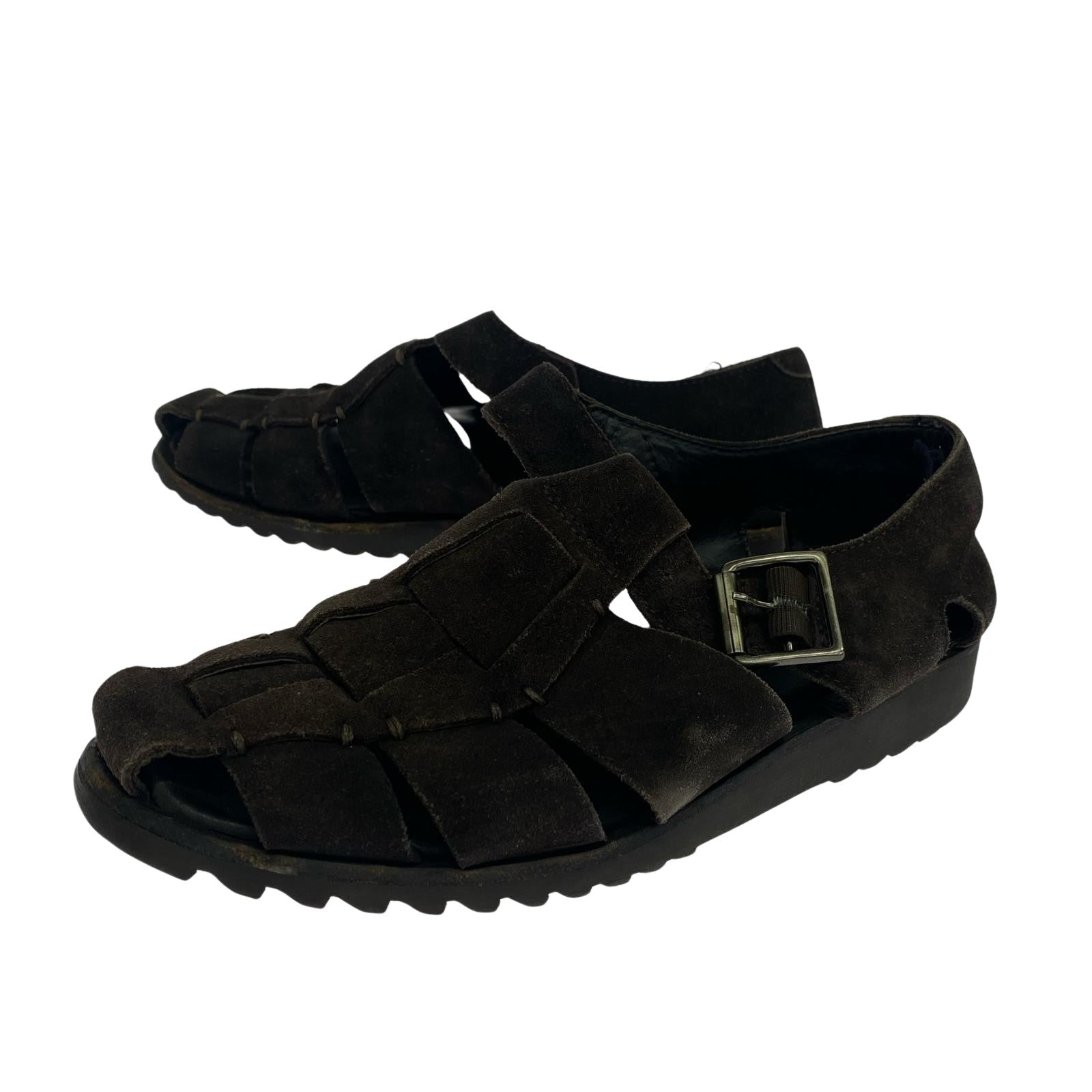 シューズ Paraboot PACIFIC/SPORT スウェード グルカサンダル 40 ブラウン 40 ブラウン