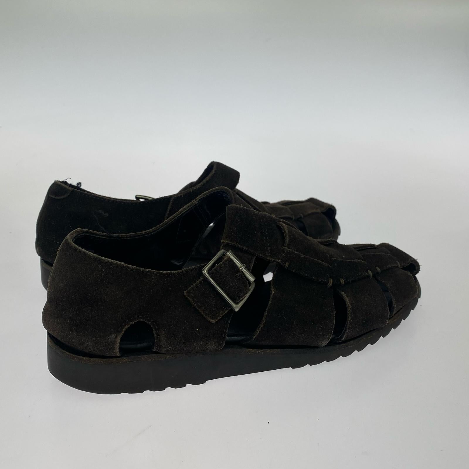 シューズ Paraboot PACIFIC/SPORT スウェード グルカサンダル 40 ブラウン 40 ブラウン