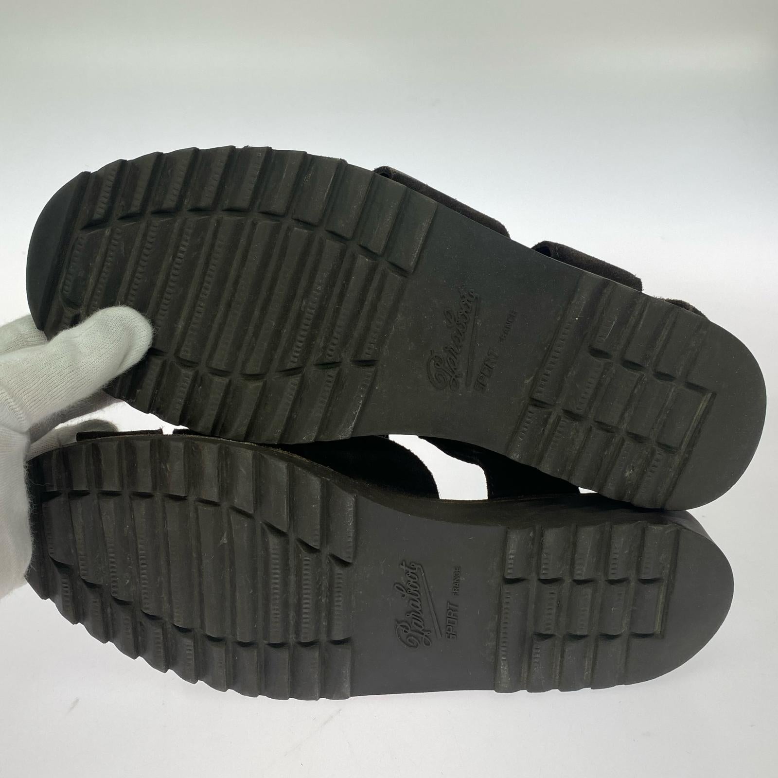 シューズ Paraboot PACIFIC/SPORT スウェード グルカサンダル 40 ブラウン 40 ブラウン