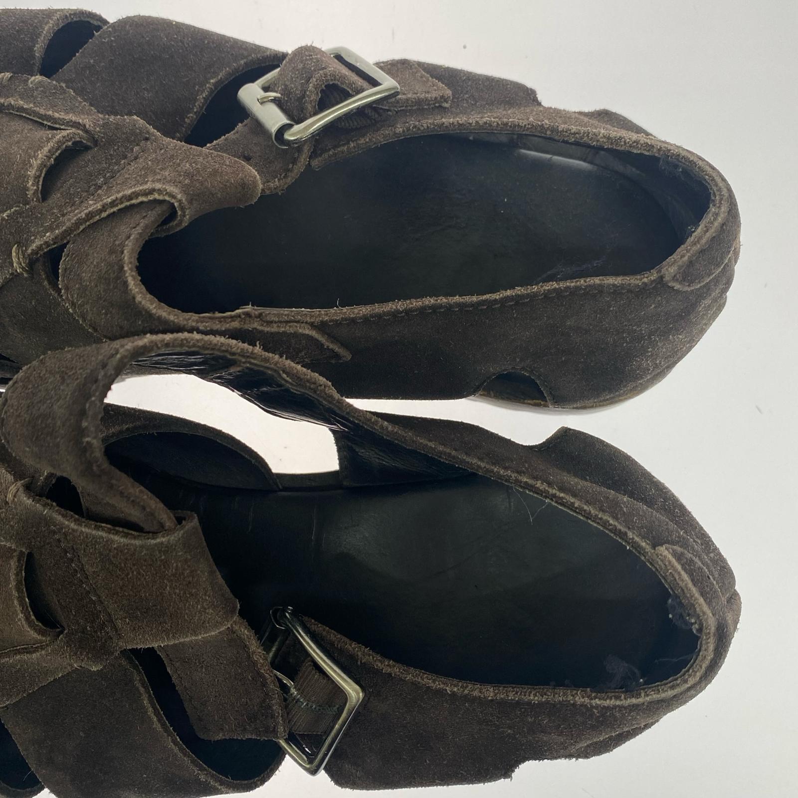 シューズ Paraboot PACIFIC/SPORT スウェード グルカサンダル 40 ブラウン 40 ブラウン