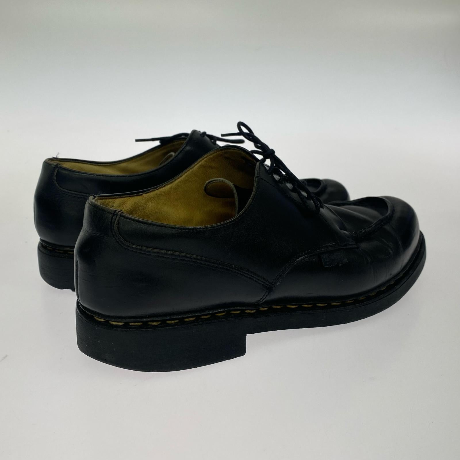 シューズ Paraboot CHAMBORD/TEX シャンボード レザーシューズ 8 ブラック ブラック