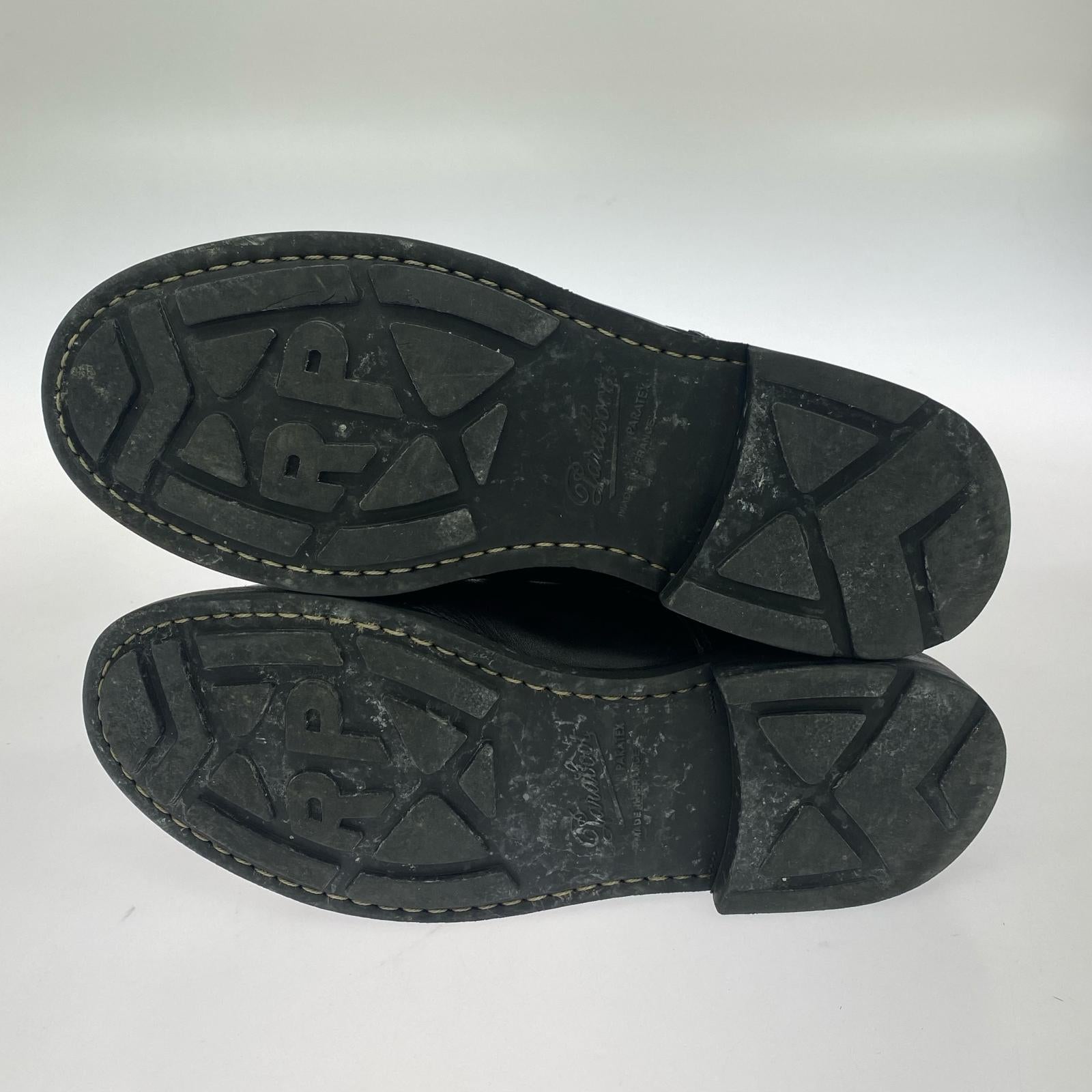 シューズ Paraboot CHAMBORD/TEX シャンボード レザーシューズ 8 ブラック ブラック