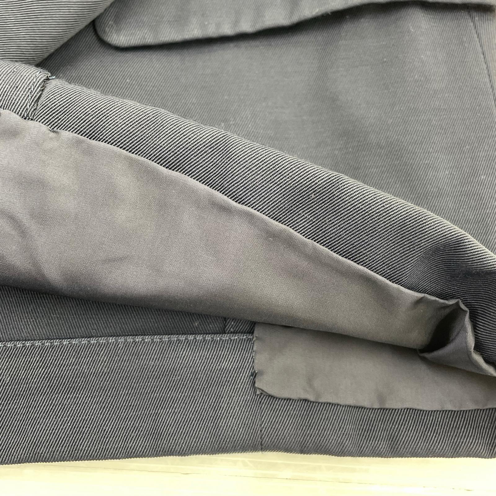 ジャケット COMME des GARCONS HOMME PLUS 80s トリアセテート×コットン ダブルブレストジャケット M ネイビー M ネイビー