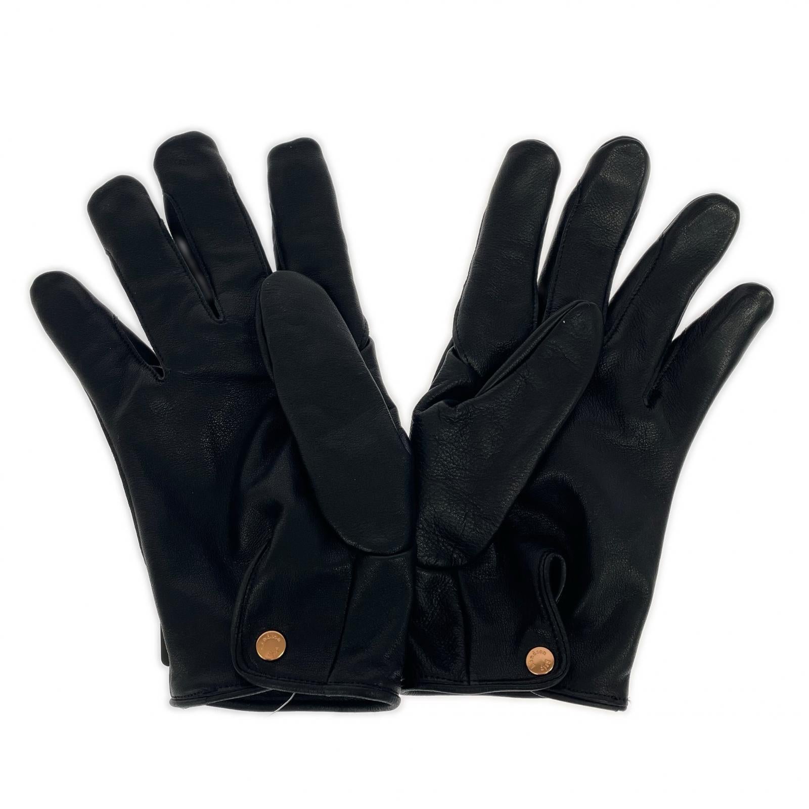 その他アクセサリー handson grip レザーグローブ 黒 ブラック