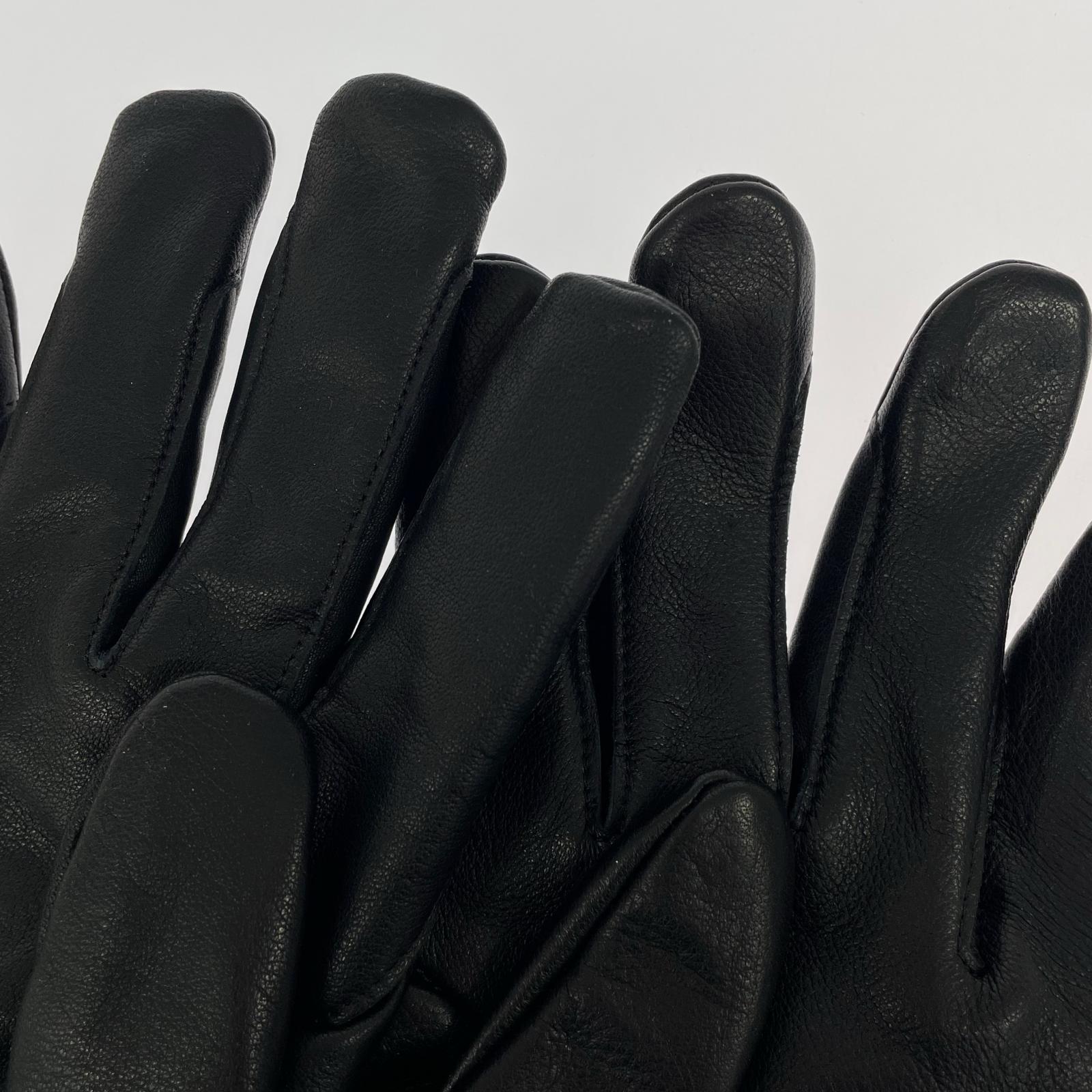 その他アクセサリー handson grip レザーグローブ 黒 ブラック